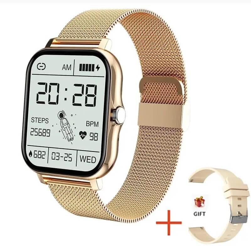 LIGE 2024 Smartwatch Digital relógio de pulso